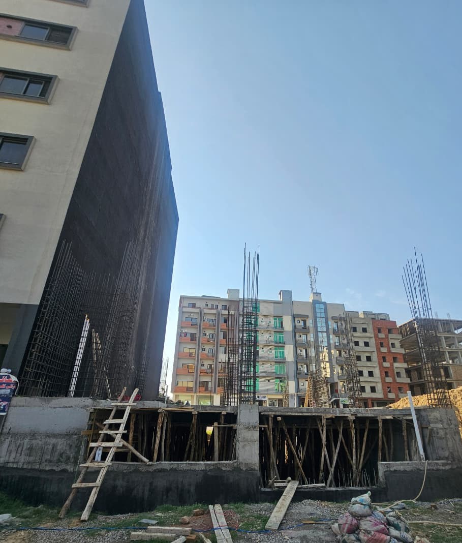 Slab 1 casting at AL ASIF TOWERS site